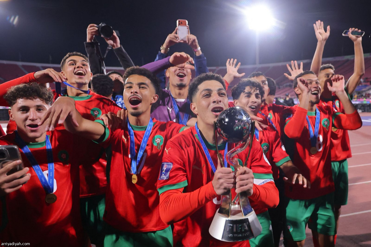 ذهب المونديال.. مغربي