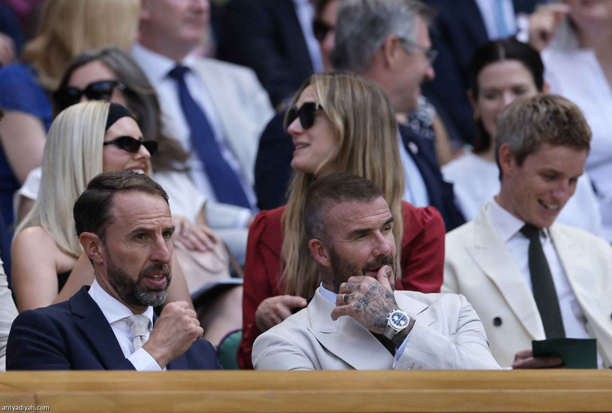 بيكهام وساوثجيت في ويمبلدون