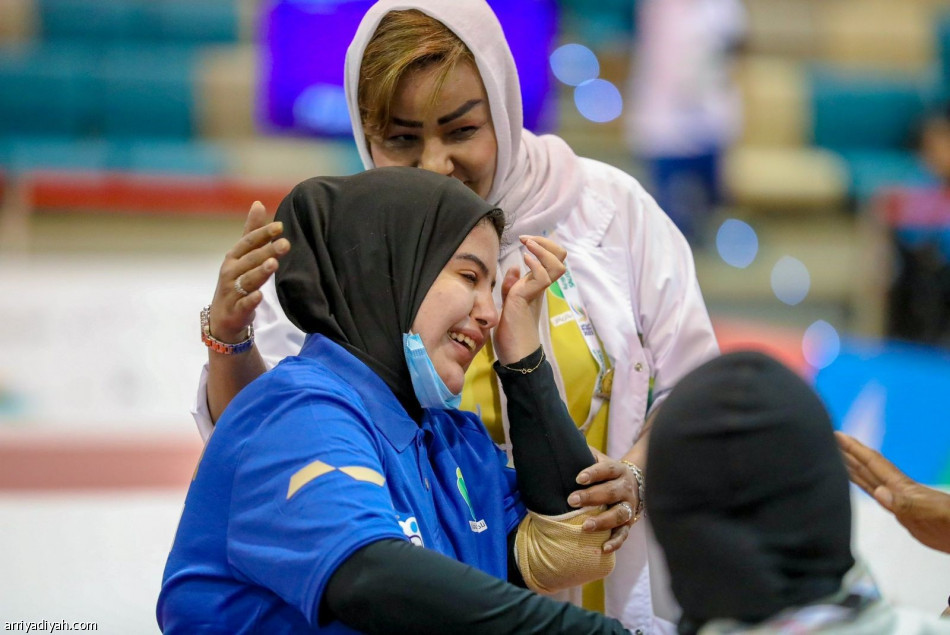 غالية  تحصد ذهبية كرة الطاولة البارالمبية