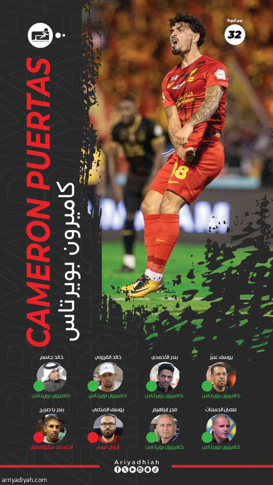 بويرتاس يخطف النجومية بضربتي الوحدة