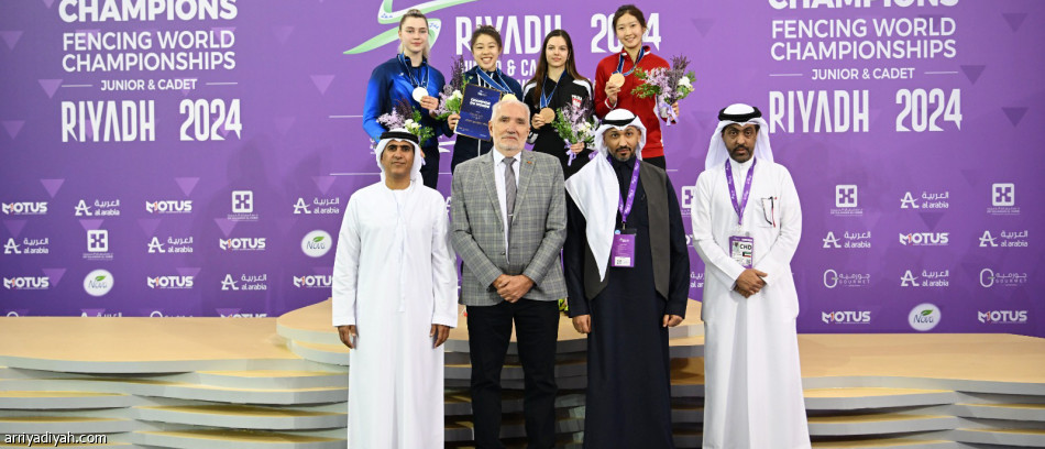 الصين وأمريكا تسيطران على ذهب عالمية المبارزة