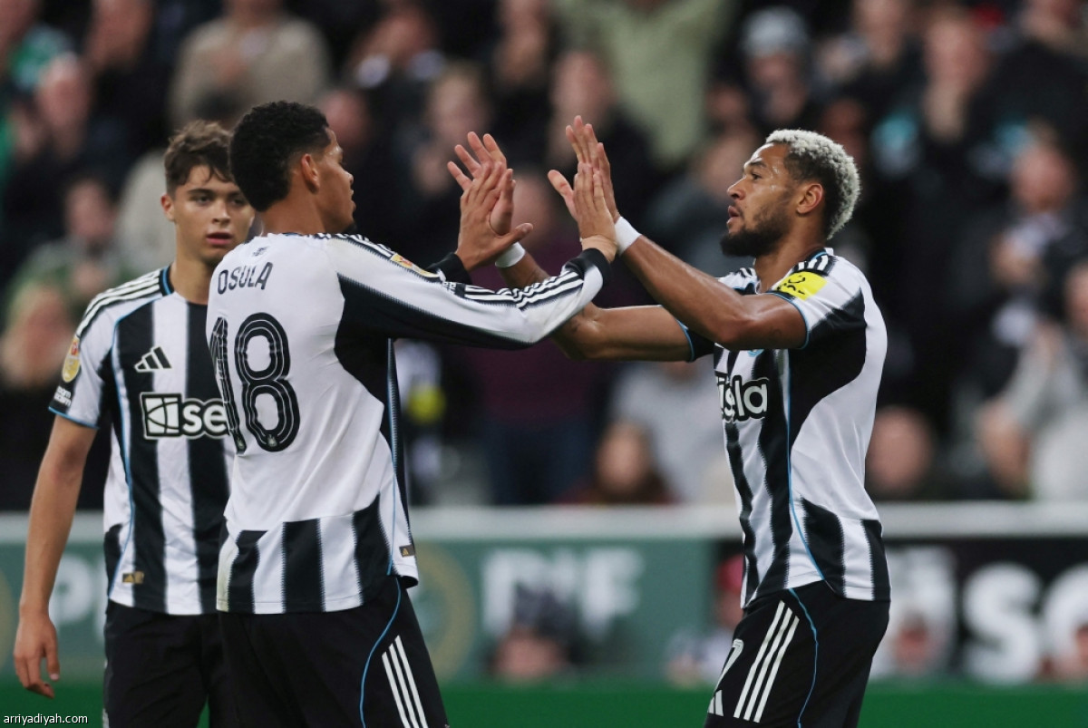 نيوكاسل يعبر